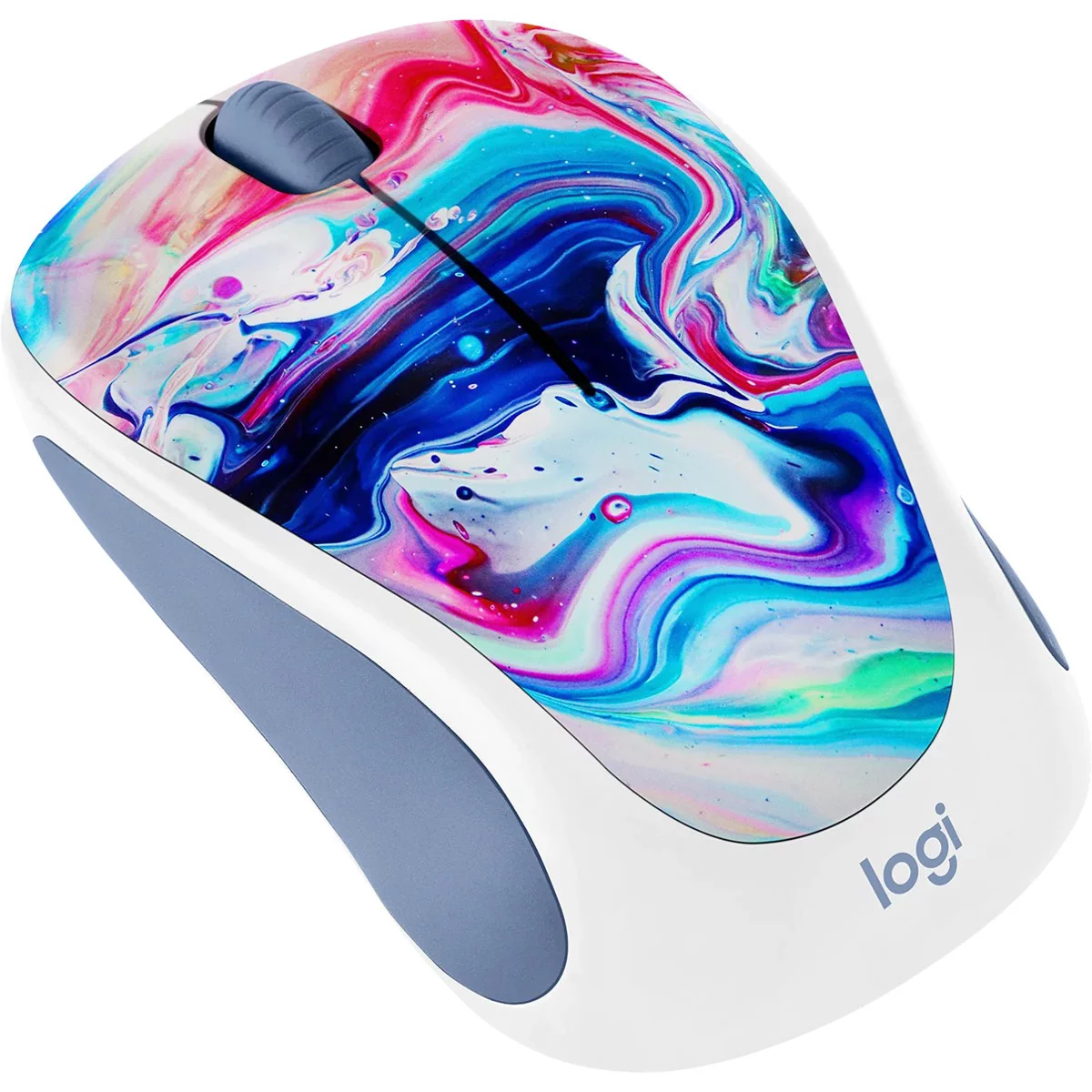 Logitech Design Collection Wireless Mouse, Cosmic Play