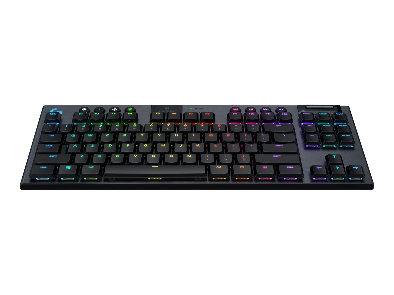 Logitech G915 TKL Lightspeed Wireless RGB Mechanical Gaming Keyboard - Black