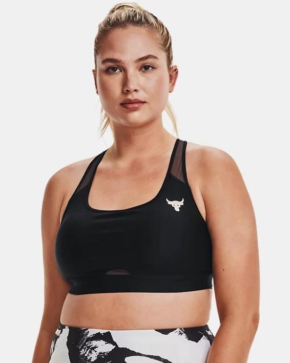 Women's Project Rock Crossback Mid Sports Bra