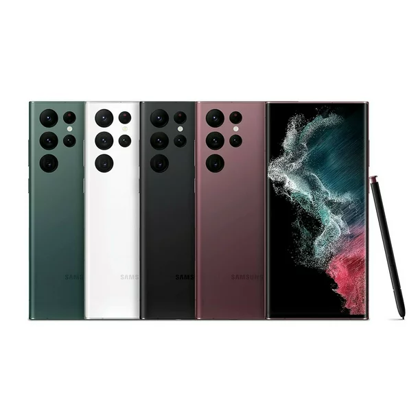 Samsung Galaxy S22 Ultra 5G 128/256GB SM-S906U1 Unlocked Cell Phones All Colors - Good Condition