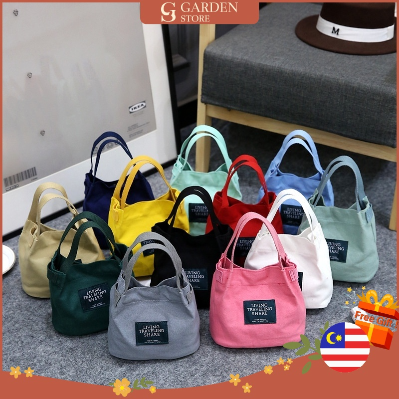 Gs Korea Fashion Hot Sale Premium Canvas Fashion Sling Bag Handbag