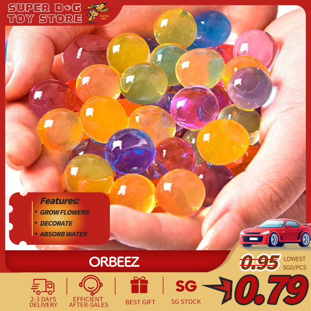 ? Local Ship?Water Beads Soaking Expanding Crystal Beads Children&#039;s Decompression Toys Watercolor Orbeez