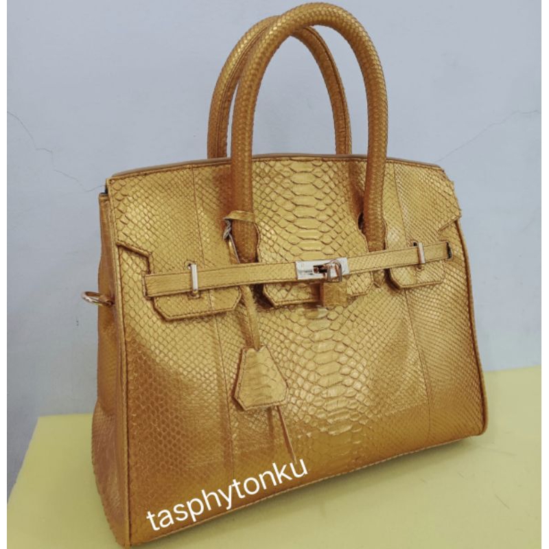 Luxury PITON Leather Bag