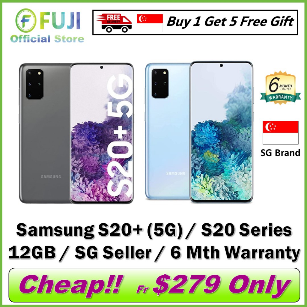 Samsung S20 Plus (5G) / S20 / S20 FE / S20 Ultra / S10 Series / SG Seller / 6 Month Warranty / Refurbished