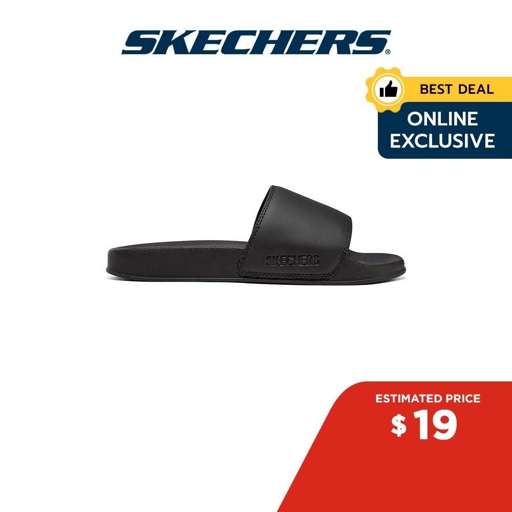 Skechers Online Exclusive Women Cali Side Lines 2.0 Garden Vibes Slides - 8730087-BBK